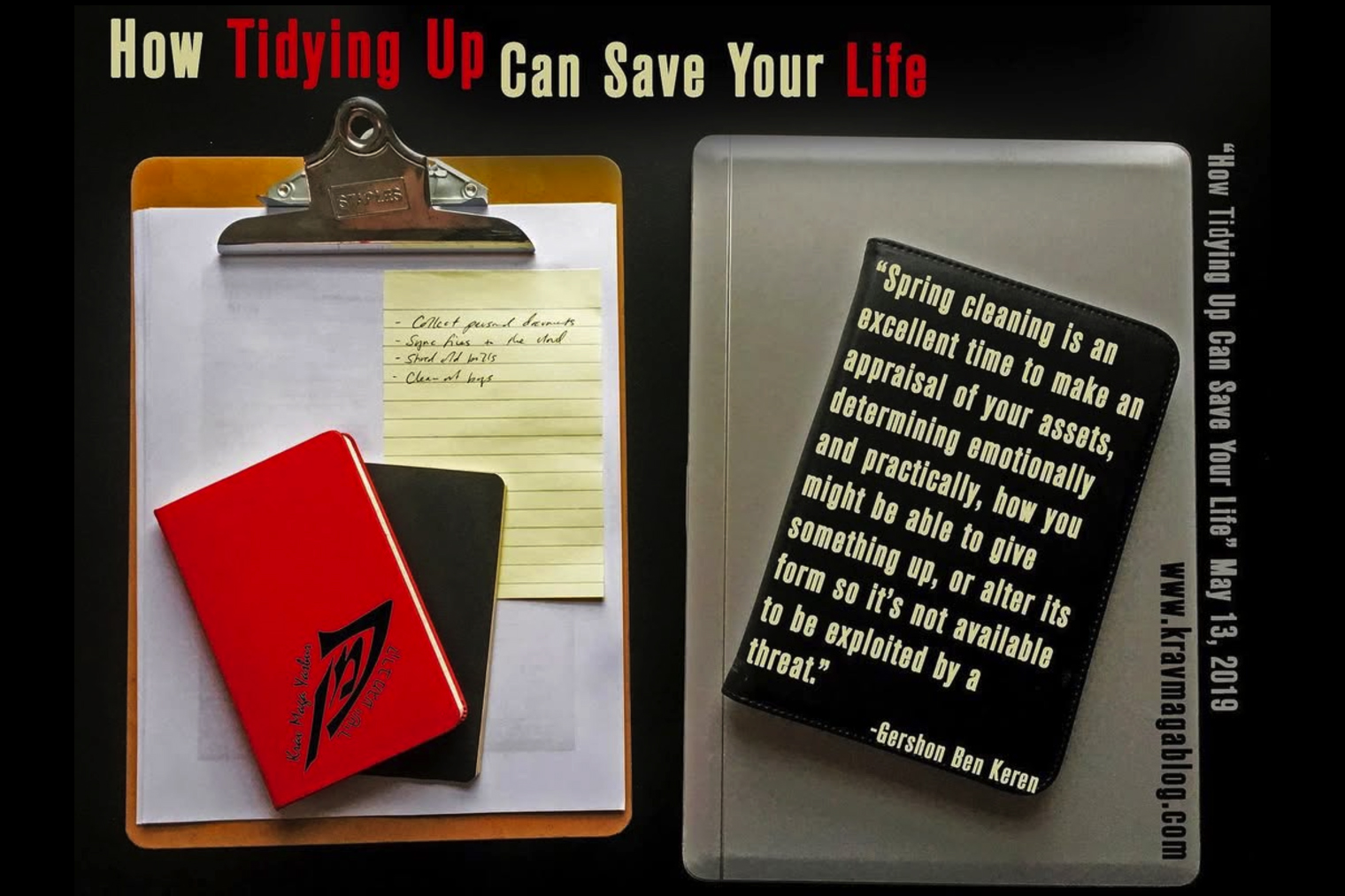 How Tidying Up Can Save Your Life