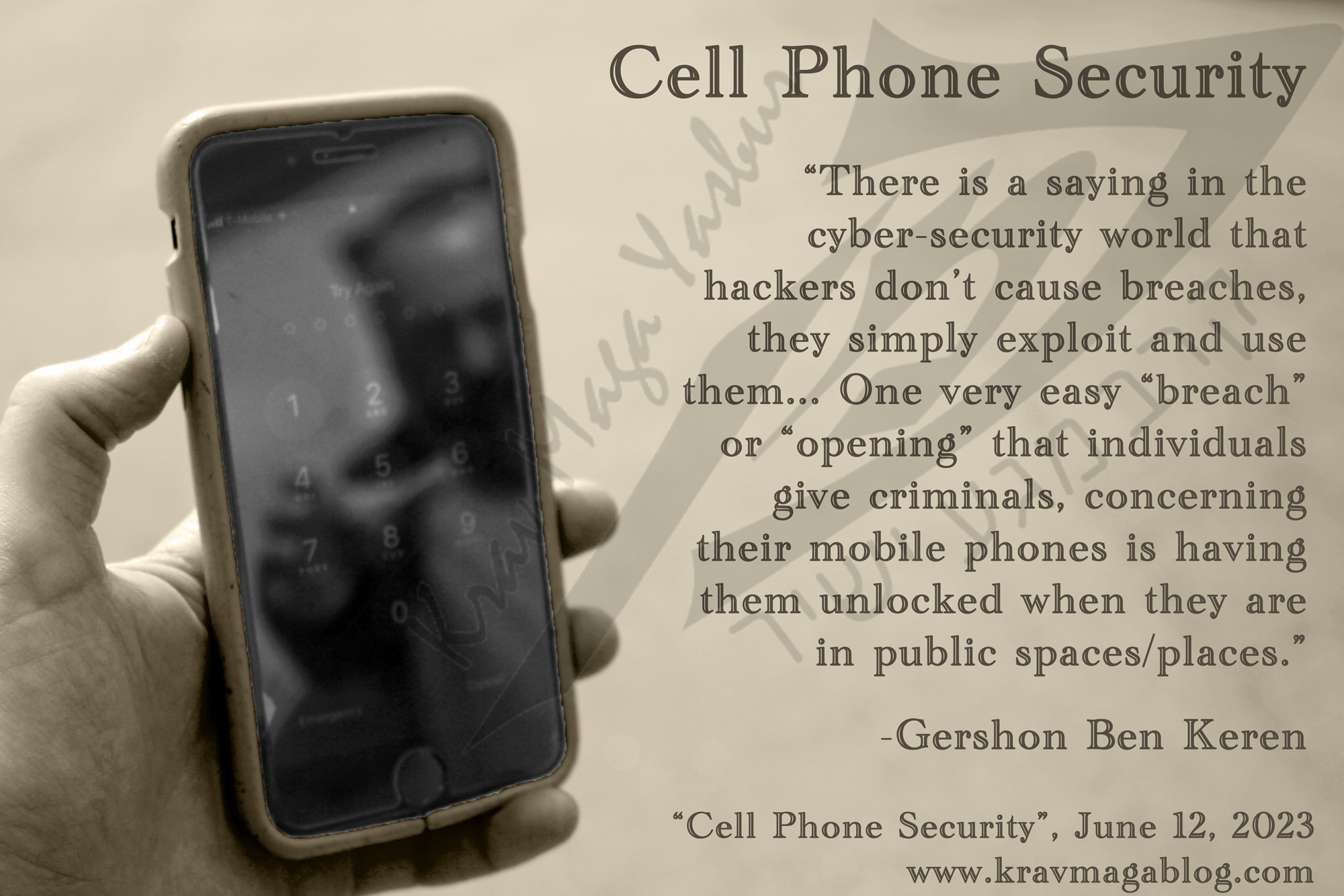 Cell Phone Security