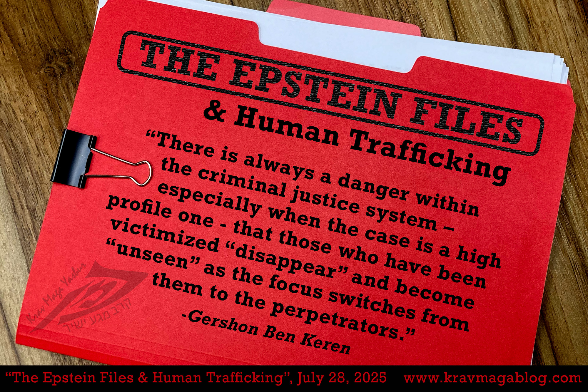 The Epstein Files & Human Trafficking