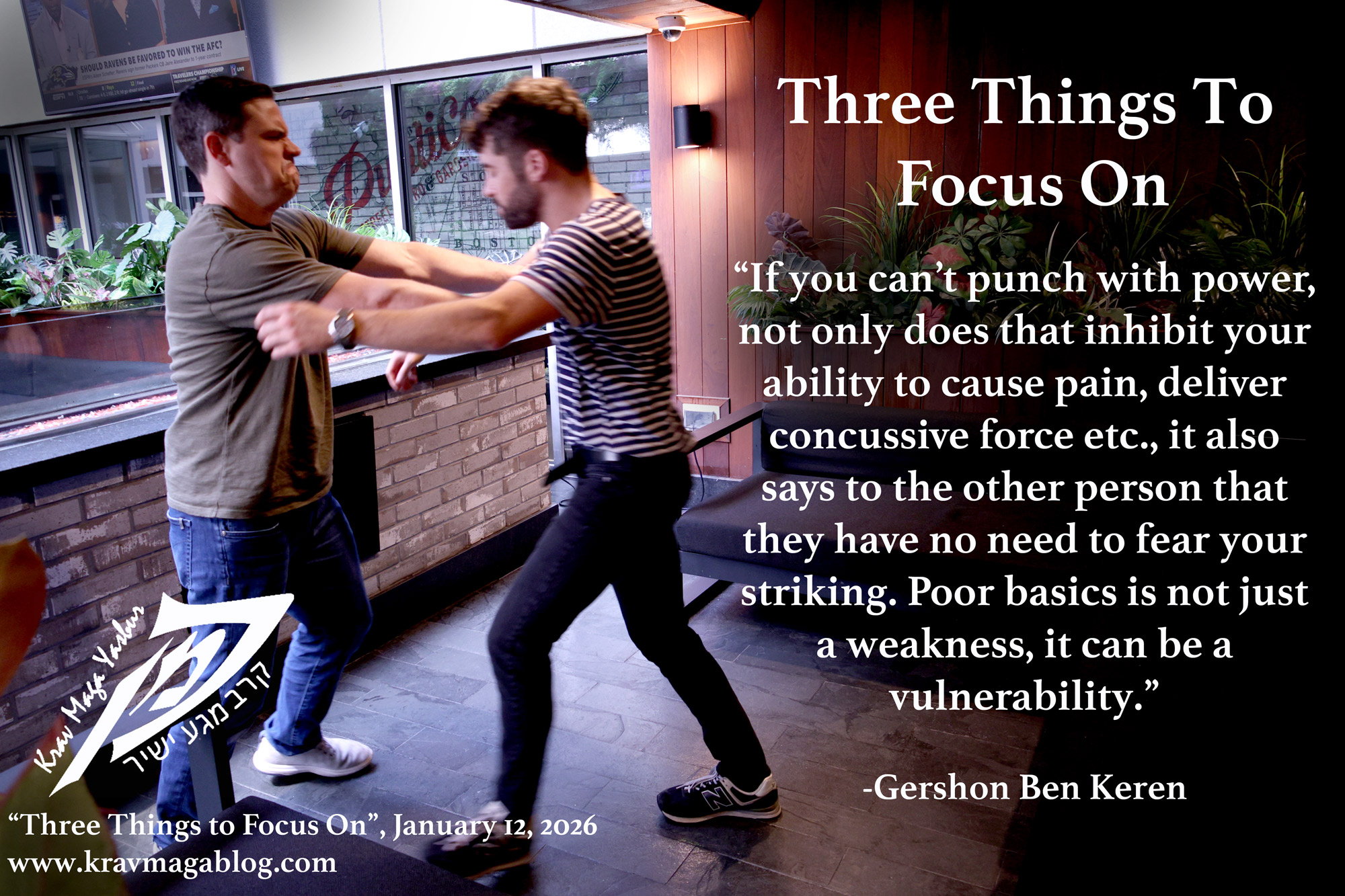 Three Things to Focus On